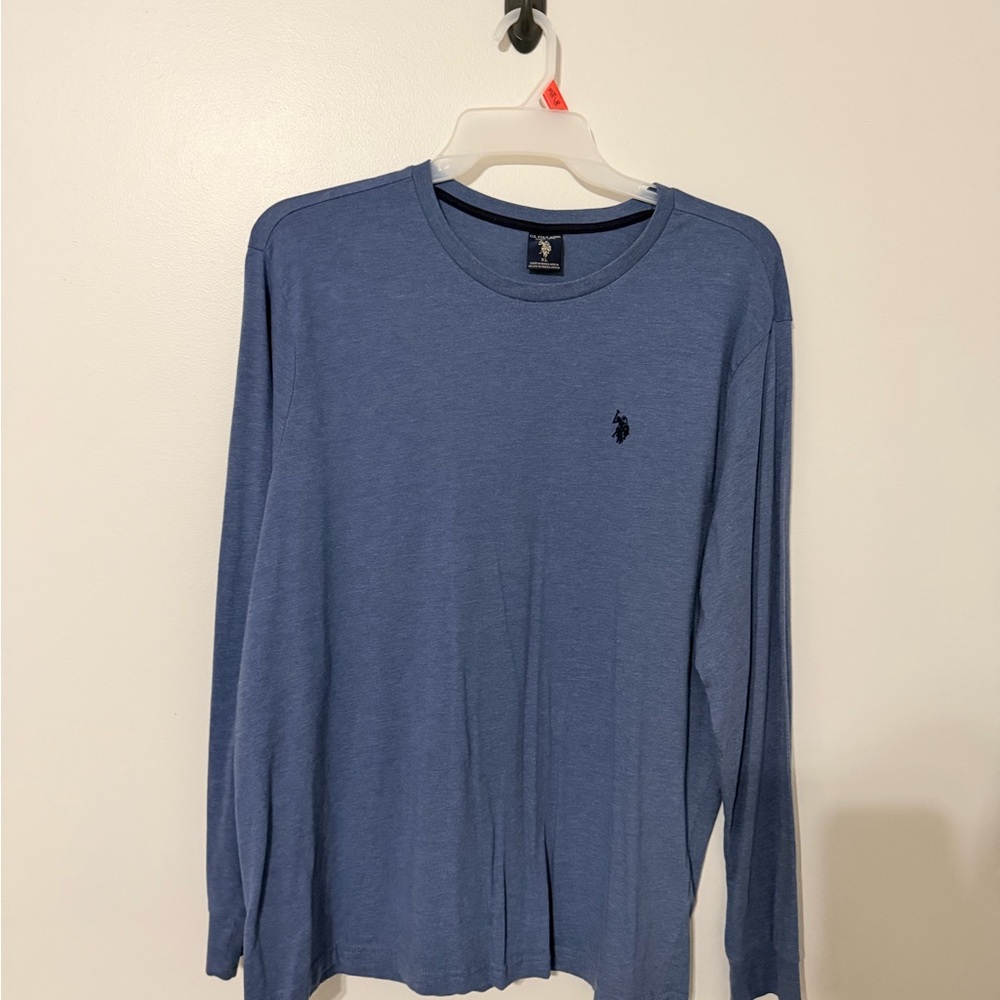 U.S. Polo Assn. Classic Blue Long Sleeve Tee